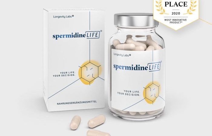 “The Most Innovative Product” awarded to novel dietary supplement spermidineLIFE