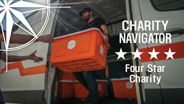 Direct Relief Earns “Perfect 100” and Four-Star Rating from Charity Navigator
