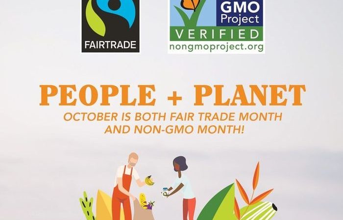 Hundreds of Retailers Support Fairtrade and Non-GMO Month this October